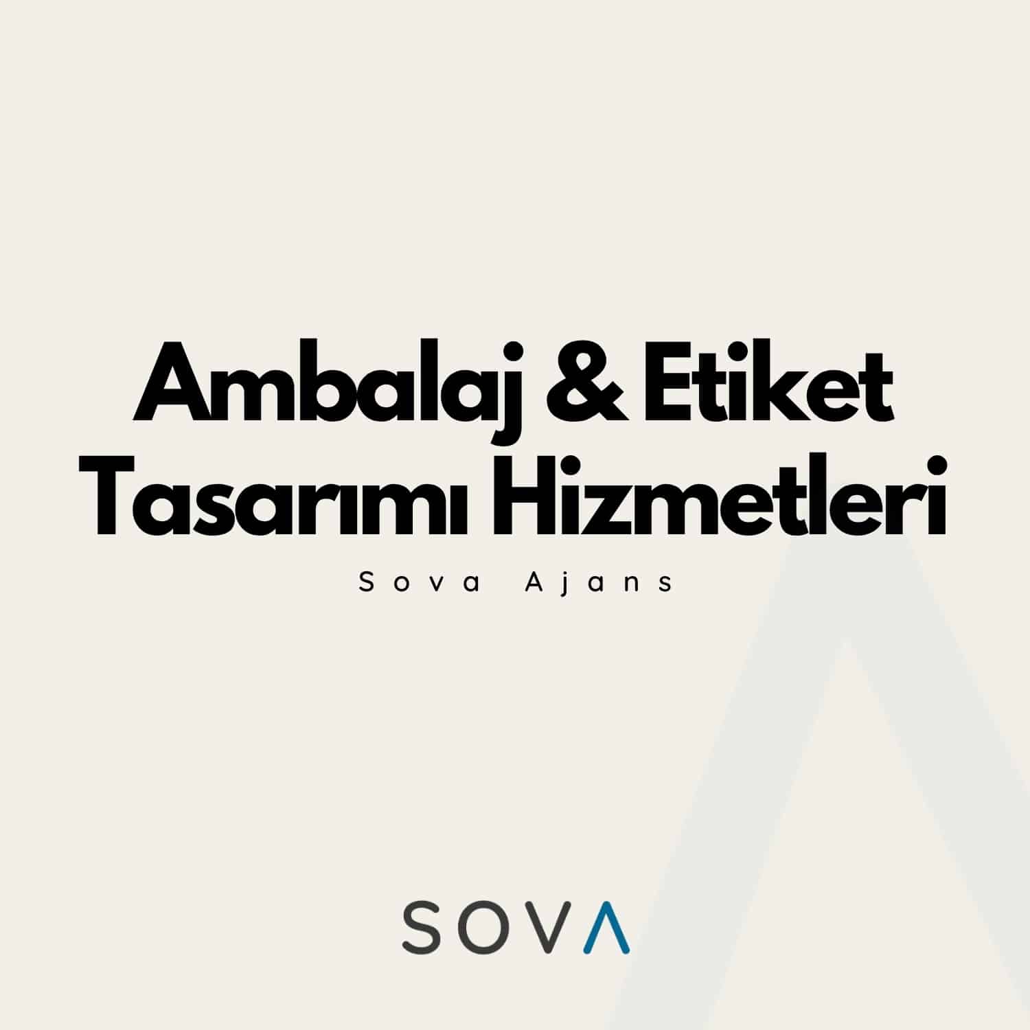 Ambalaj & Etiket Tasarımı Hizmetleri