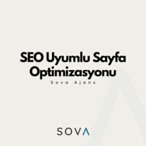 Sova Reklam Ajansı SEO Uyumlu Sayfa Optimizasyonu
